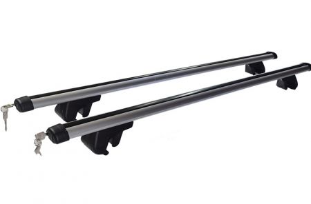 Barre de toit - Les barres de toit sont équipées d'un mécanisme de verrouillage antivol avec clé